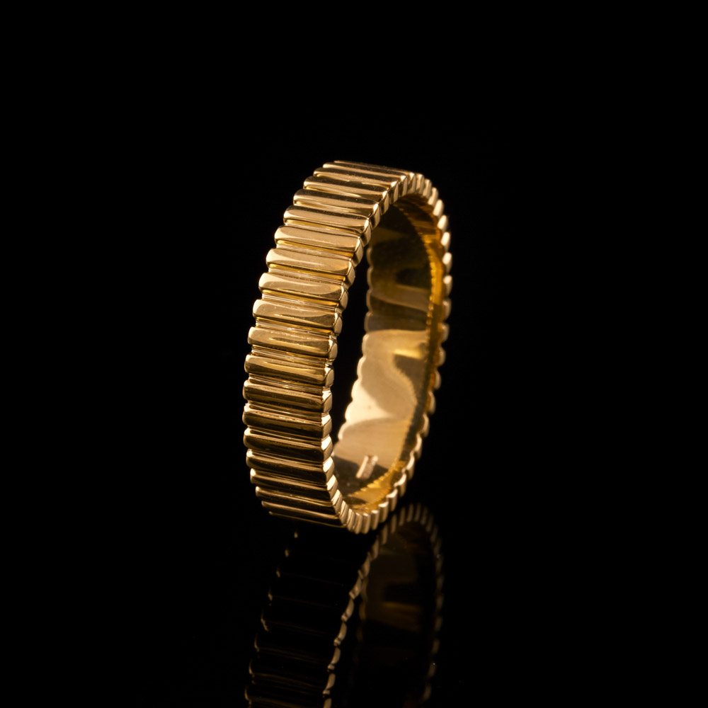 Stäbchen Ring / 750er Gelbgold – 1.250 €